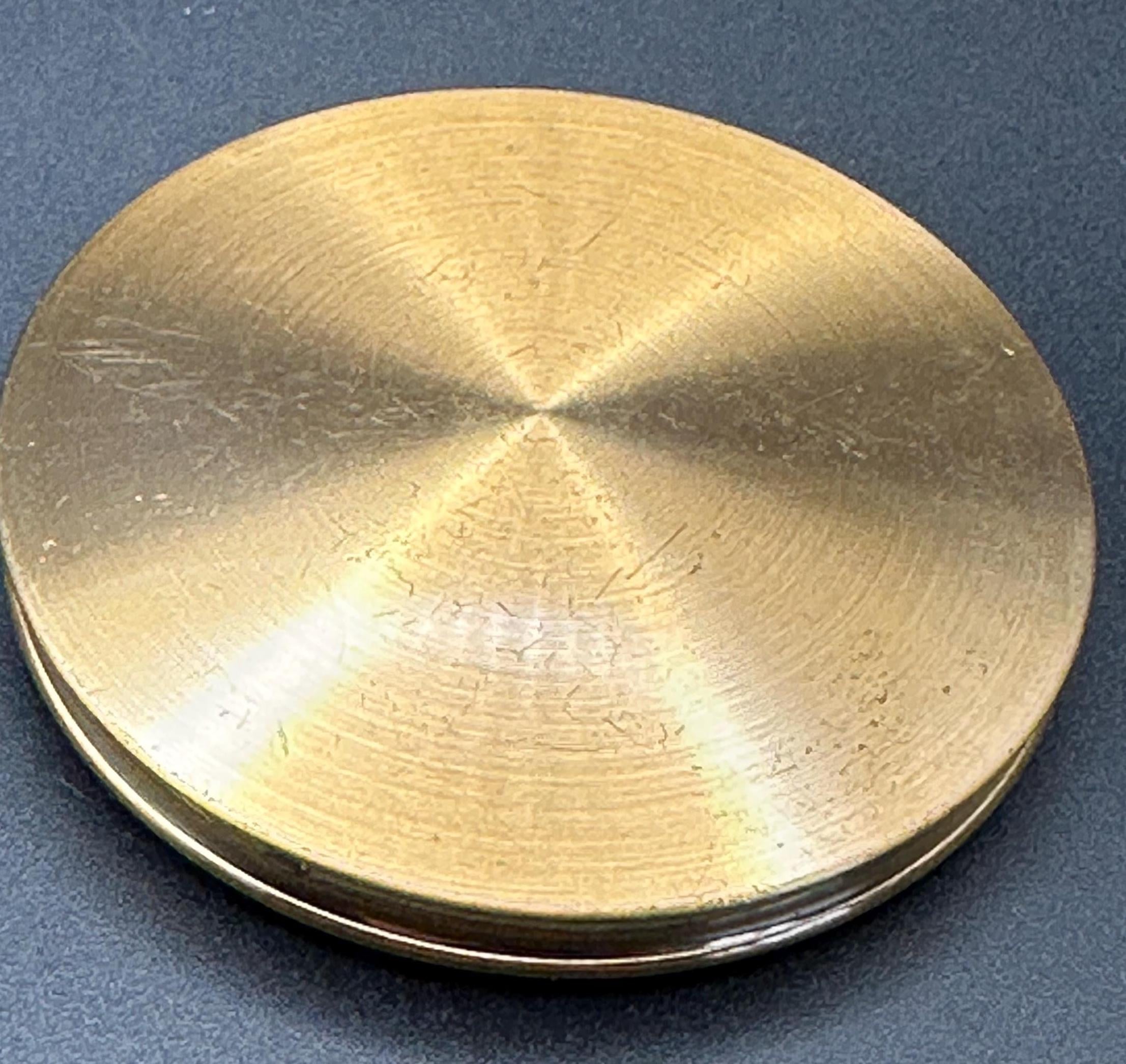 Vintage St Paul's Cathedral Powder Compact: London Souvenir Makeup Mirror