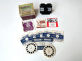 Vintage Bakelite View-Master Set: 1939 Stereoscopic Toy with Original Box & Discs