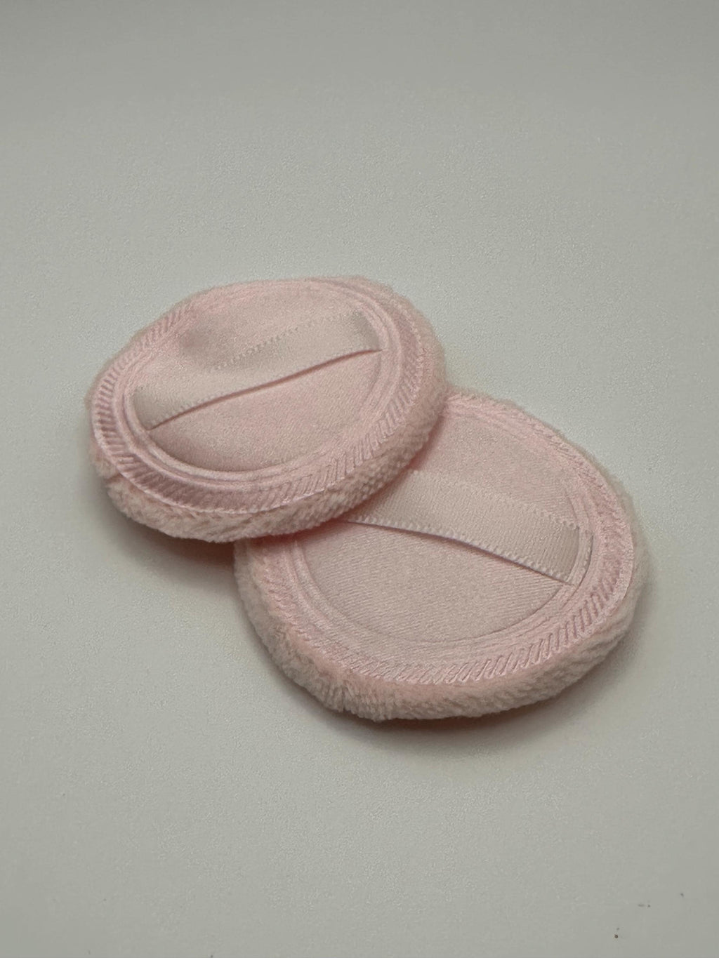 Pack of 2 Replacement powder puffs for Stratton, Kigu powder compacts 6cm to 7.5cm
