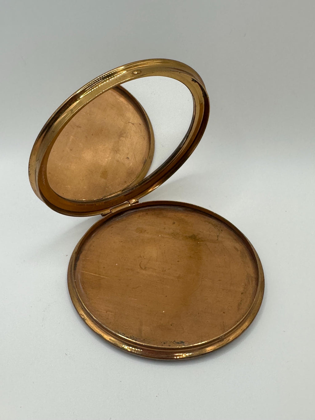 Vintage Souvenir Powder Compact – St Michael’s Mount, Cornwall – Collectable Vanity Accessory