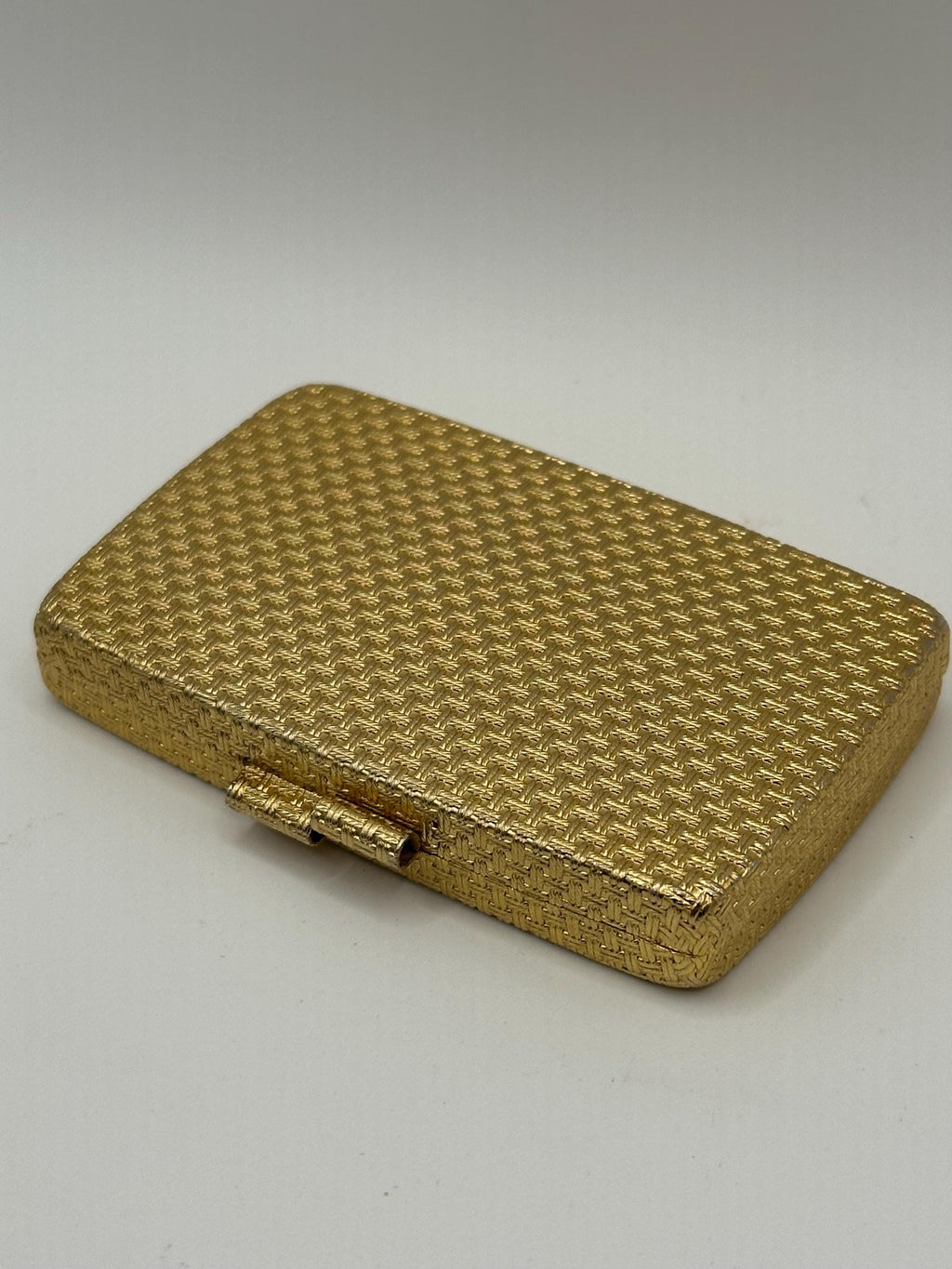 Vintage Lancôme Maquifinish Powder Compact – Gold Tone