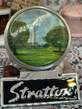 Vintage Stratton ‘Stratnoid’ Powder Compact – Wellington Monument Dublin, 5.2cm