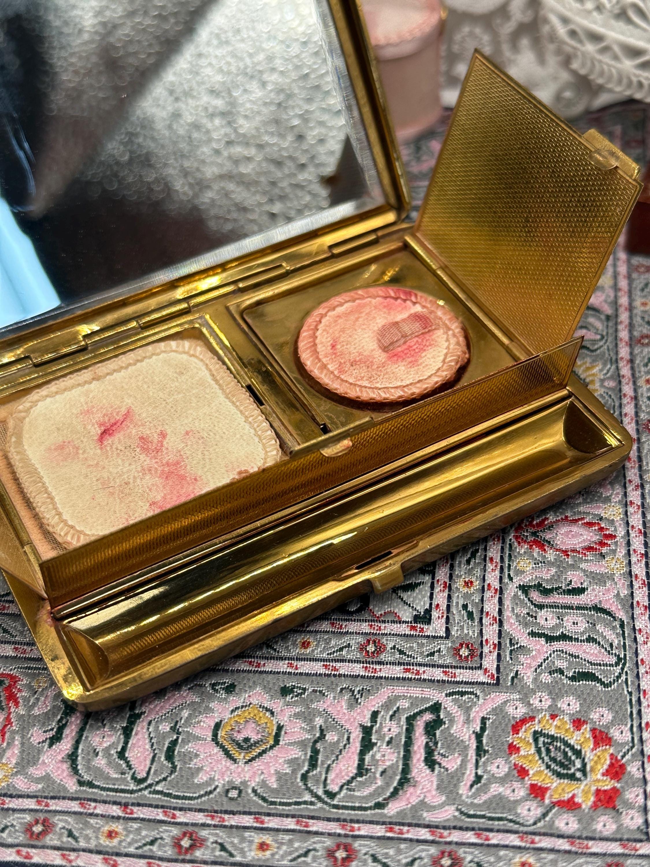 Vintage 1940s Art Deco Minaudière | L.S. Mayer Burlington Party Case with Silk Purse