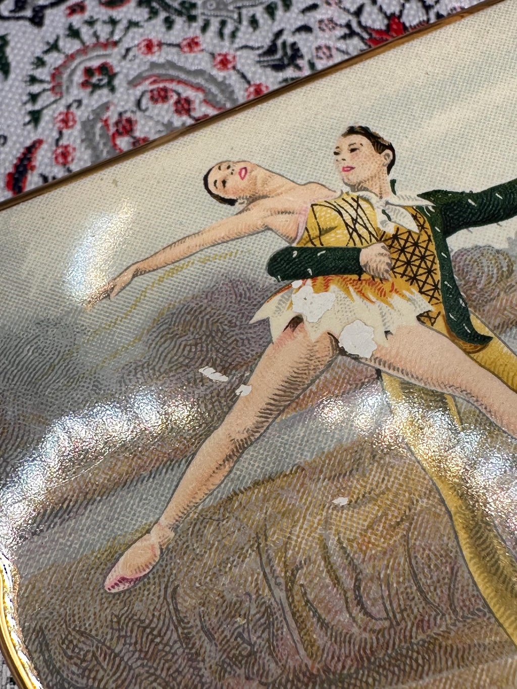 Baron Stratton musical powder compact ballet design Reuge Ste Croix Swedish rhapsody
