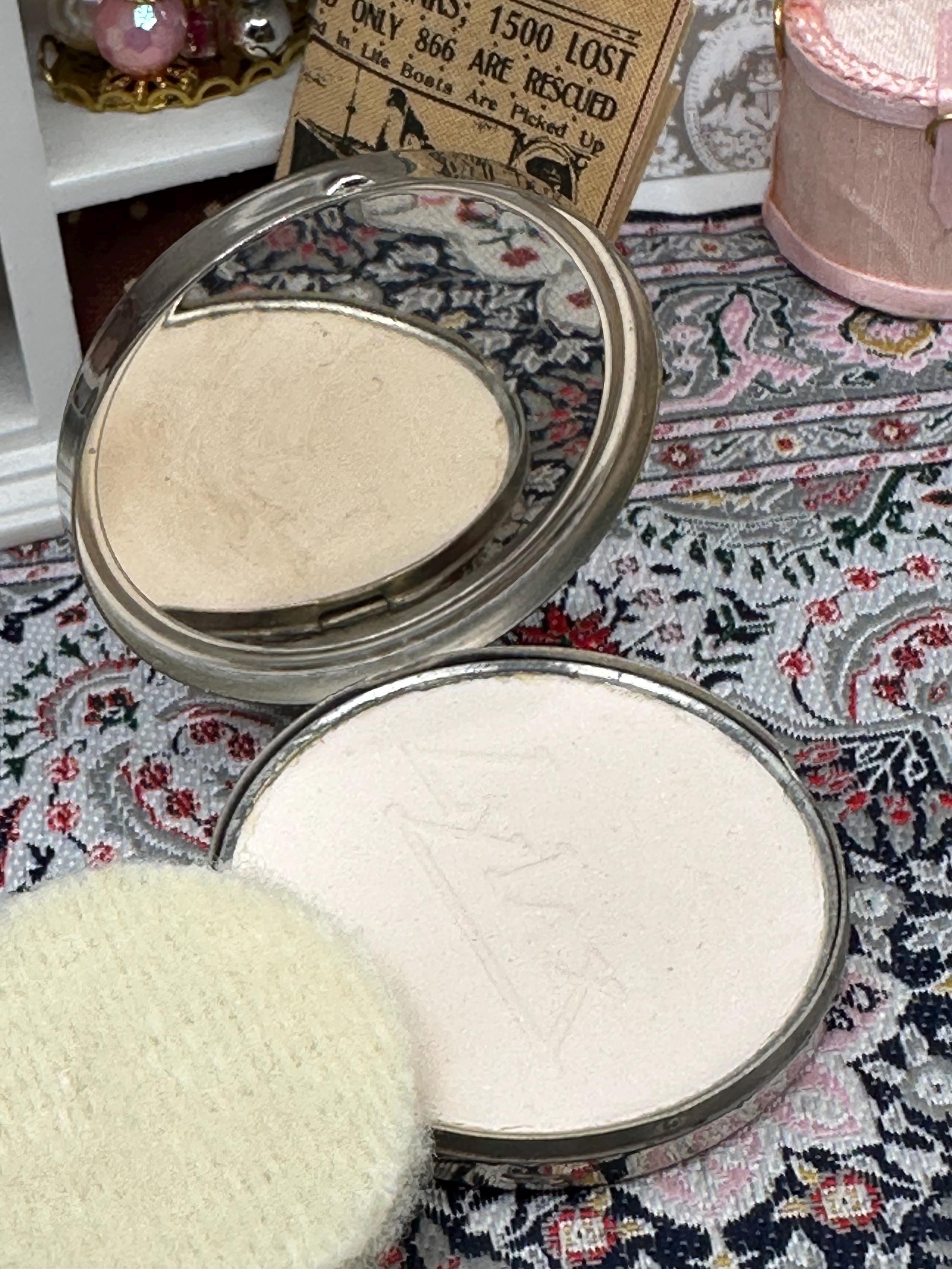 Rare King Edward VIII coronation powder compact 1937 attributed Rachel Original puff Collector’s piece