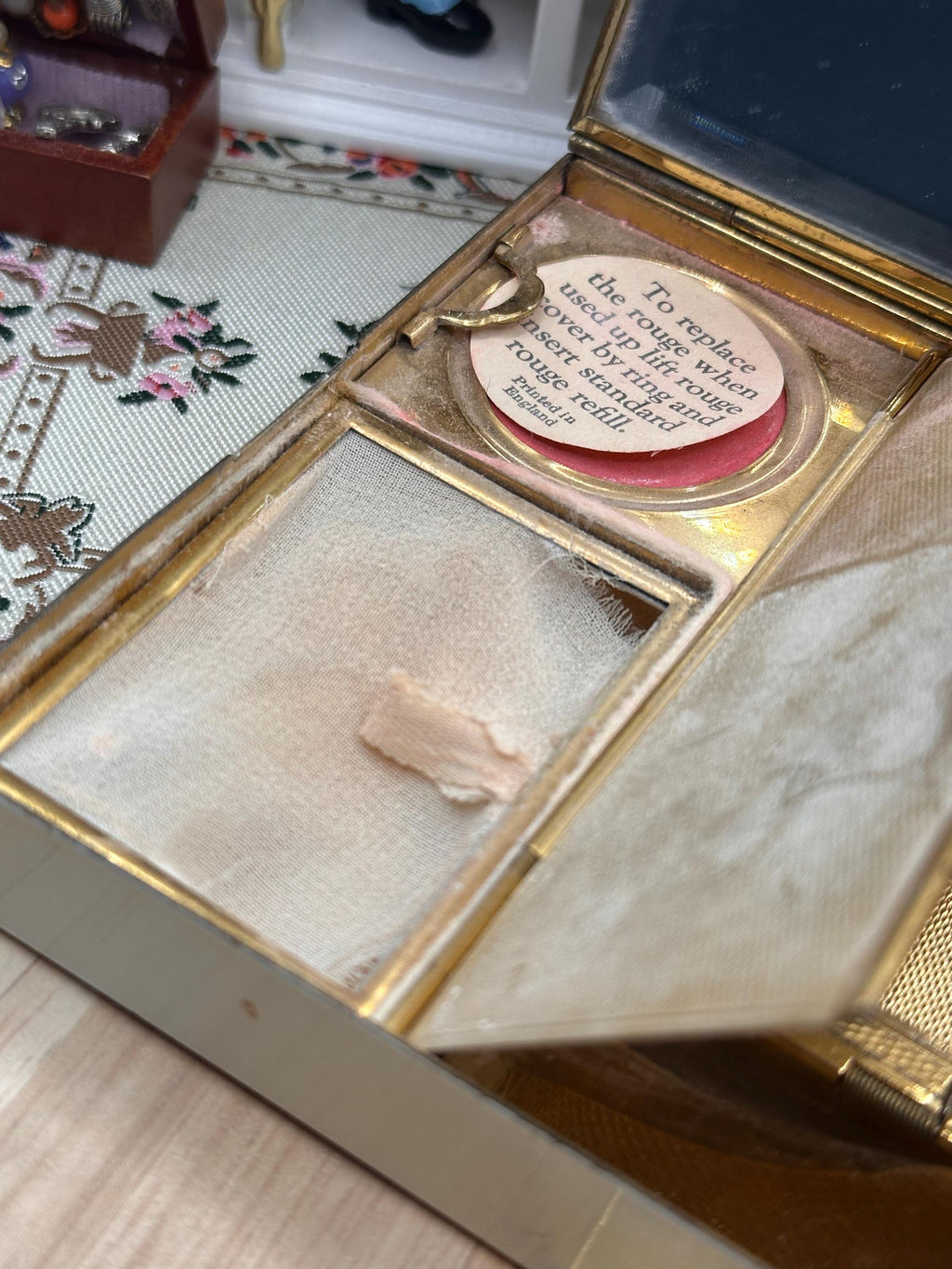 Vintage 1930s L.S. Mayer LSM ‘Elma’ Large Art Deco Minaudière Vanity Case