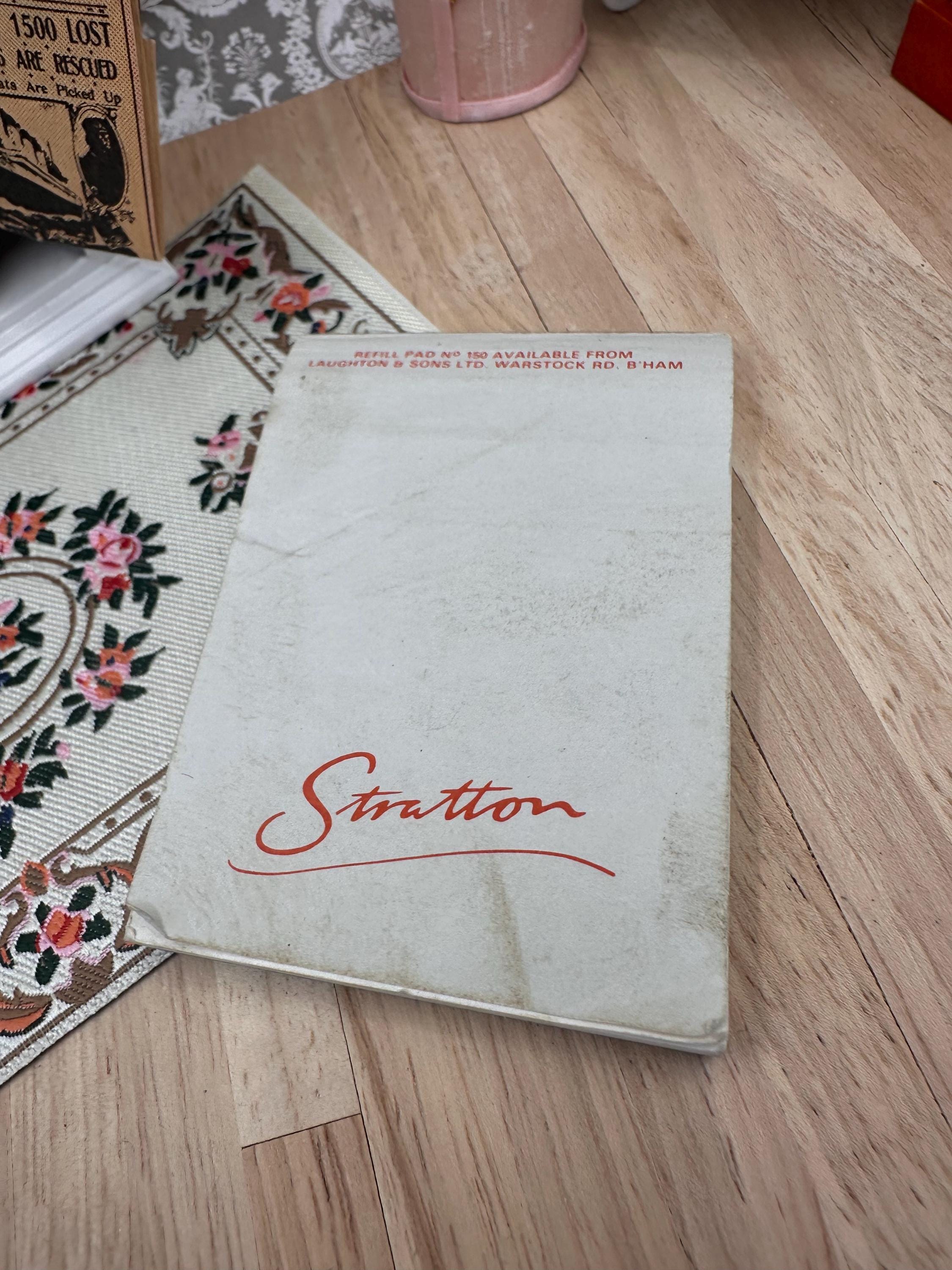 Vintage Stratton Notebook Replacement Notepad Refills – OES Stratton, Basildon Bond & Custom Made Pads