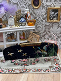 Vintage Kigu Handbag Comb Ducks in Flight Marsh Bird Design 10.5cm