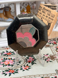 1930s Art Deco Seventeen Colgate Maison Jeurelle Enamel Powder Compact