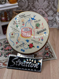 Rare Vintage Stratton Happy Birthday Powder Compact – Multilingual Enamel Design